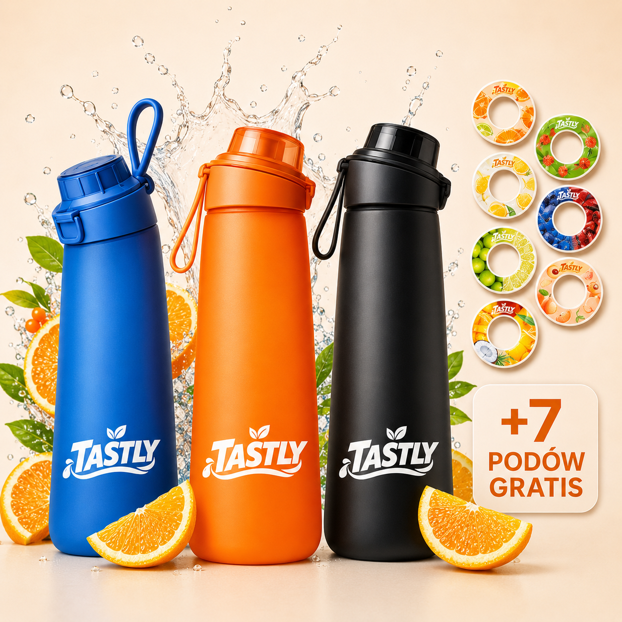 Butelka Tastly™ + 7 podów zapachowych GRATIS!